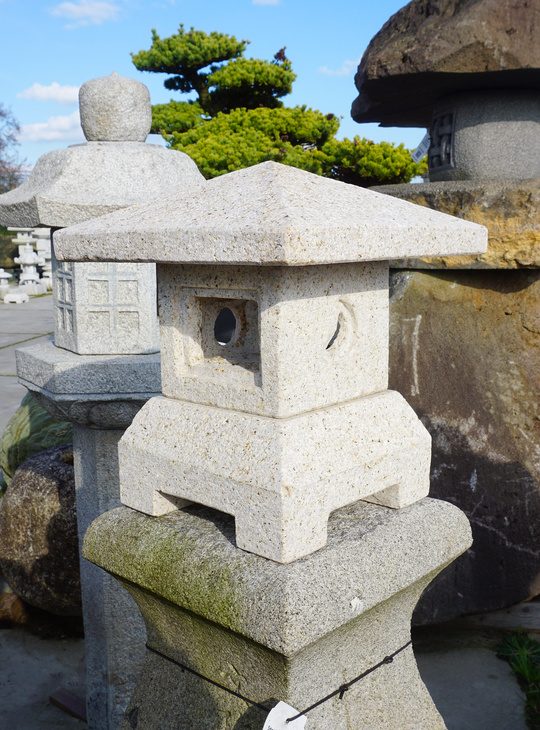 Buy Shikaku Okigata Ishidoro, Stone Lantern for sale - YO01020025