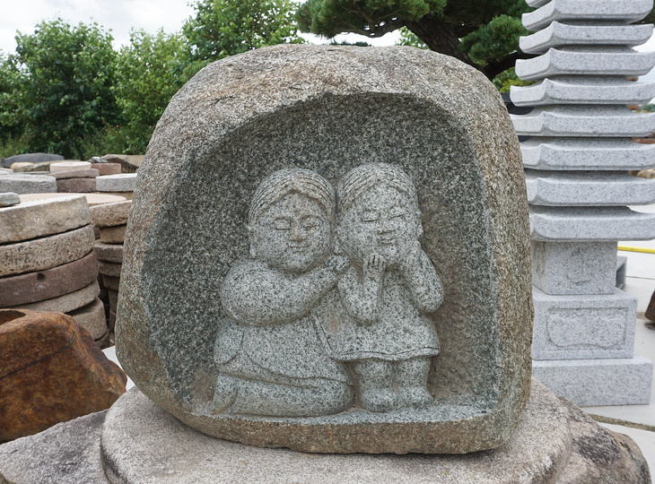 Buy Dosojin Carved Stone, Japanese Statue for sale - YO07010134